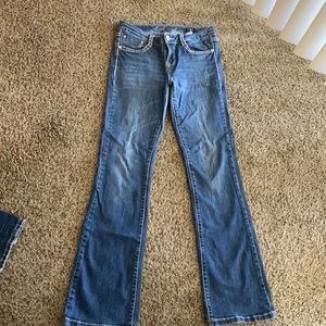 L.A. IDOL Bling Bootcut Jeans Size 9